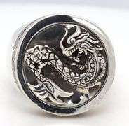 John Hardy Naga Signet ring