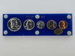 1956 United States Silver Proof Set, Capital Plastics Holder