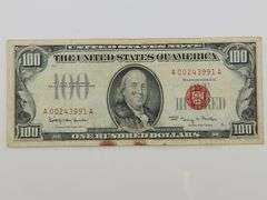 1966 $100 Red Seal United States Note
