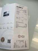 I.G.I CERTIFIED CUSHION CUT DIAMOND 3.58 CARAT