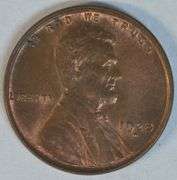 Near Gem R&B Uncirculated 1928-D Lincoln Cent. Scarce