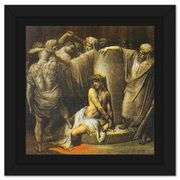 Jesus in Thorns by Steve Kaufman (1960-2010)