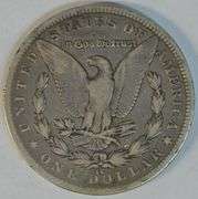 Very scarce 1892-CC Morgan Silver Dollar. Sharp