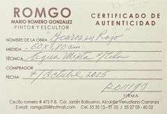 Spectacular Large Size Original Painting by Mexican Contemporary Master ROMGO