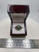Extremely fine Victorian Emerald and diamonds ring