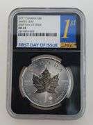 2017 $5 Canadian Maple Leaf, NGC MS69 FDOI