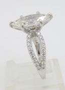 Certified 2.85CTW Marquise Diamond Ring