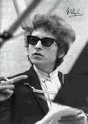 Bob Dylan Autographed Facsimile Signed Poster