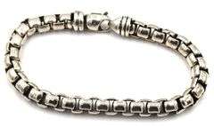 David Yurman 7mm box chain bracelet