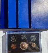Five 1968 1969 US Proof Sets