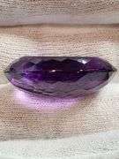 Large! Deep purple! 45.87ct UNTREATED Bolivian Amethyst!