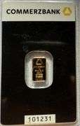 Commerzbank Swiss 1 Gram 24 K Ingot.