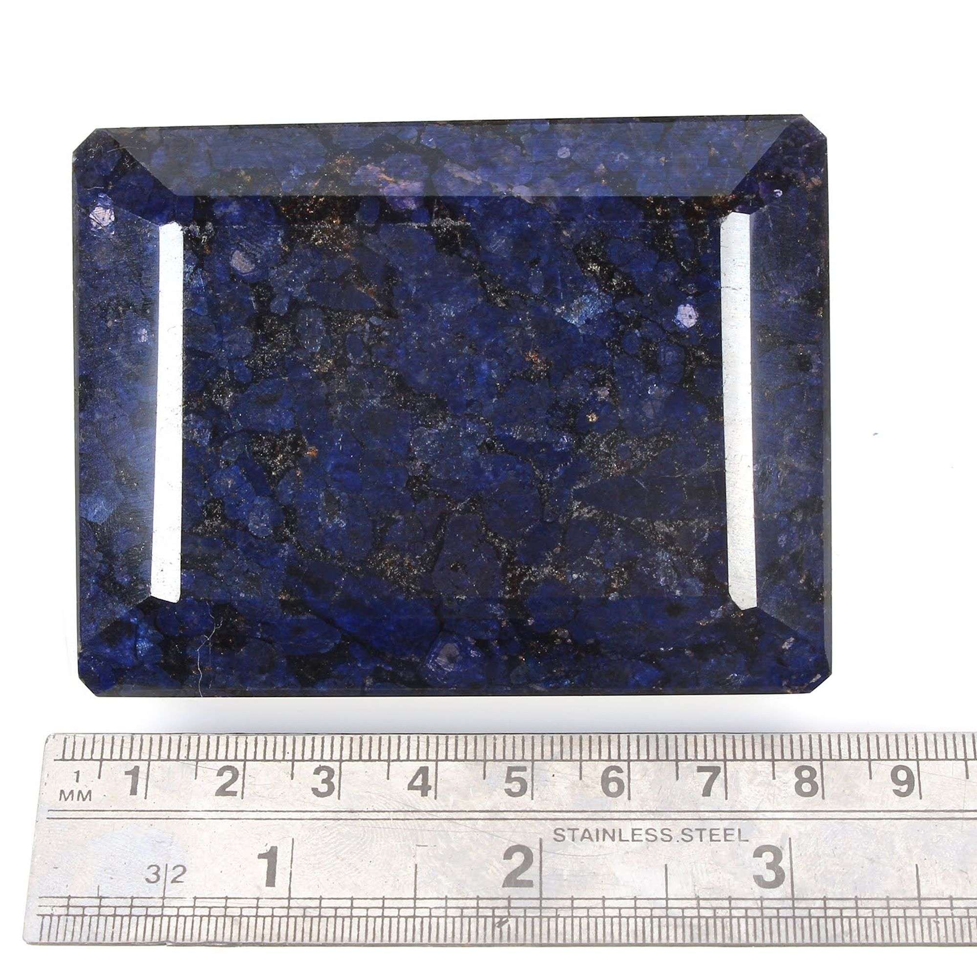 Huge Certified 2300 Ct Museum Size Natural Kashmir Blue Emerald