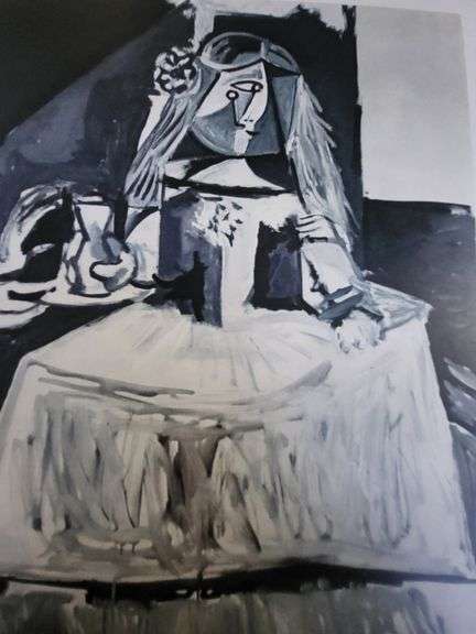 A remarkable Deluxe Edition of Les Ménines et la Vie by Pablo Picasso, published in Paris by Cercle 