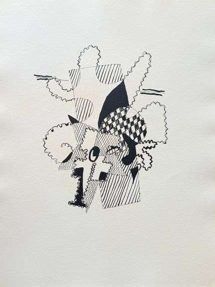 Rare Pablo Picasso Woodcut Circa 1955 Out of Only 100