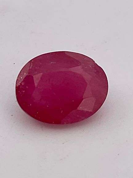G.I.A. CERTIFIED NATURAL RUBY 3.65 CARAT