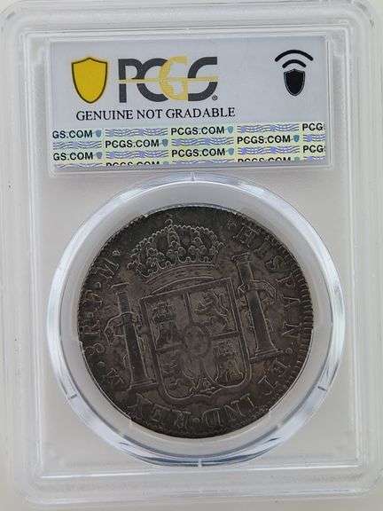 1792-Mo FM Mexico 8R, PCGS Cleaned-AU Detail