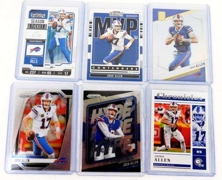 6 Josh Allen Football Cards