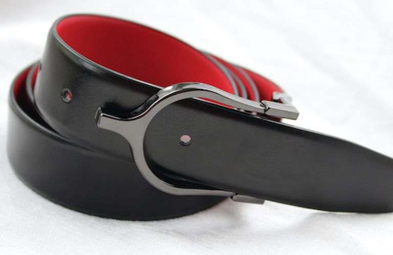 Classy Fine Quality Leather Belt, Made In Italy