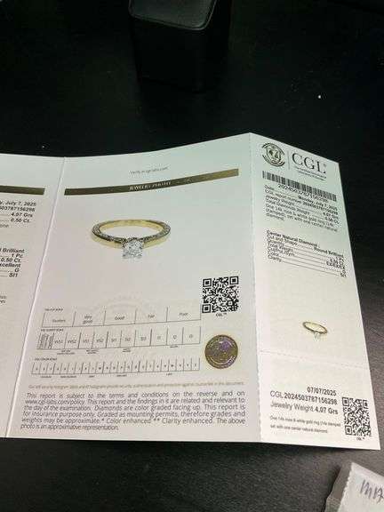 CERTIFIED 14K ROSE GOLD DIAMOND ENGAGMENT RING