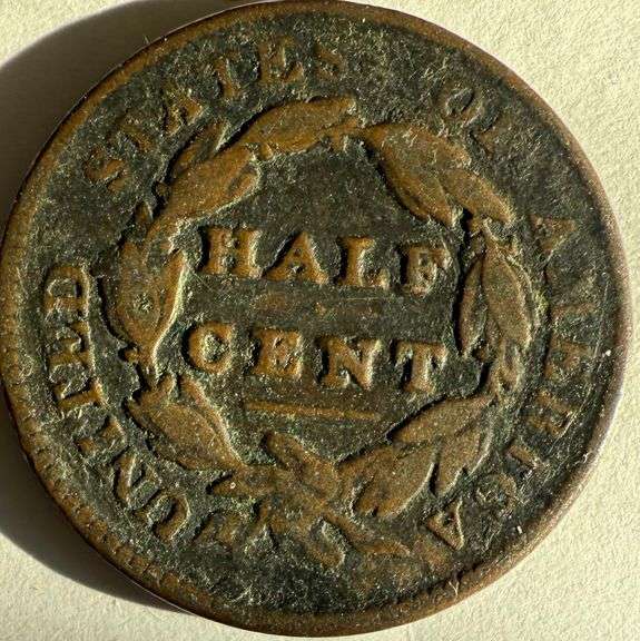 1829 Half Cent