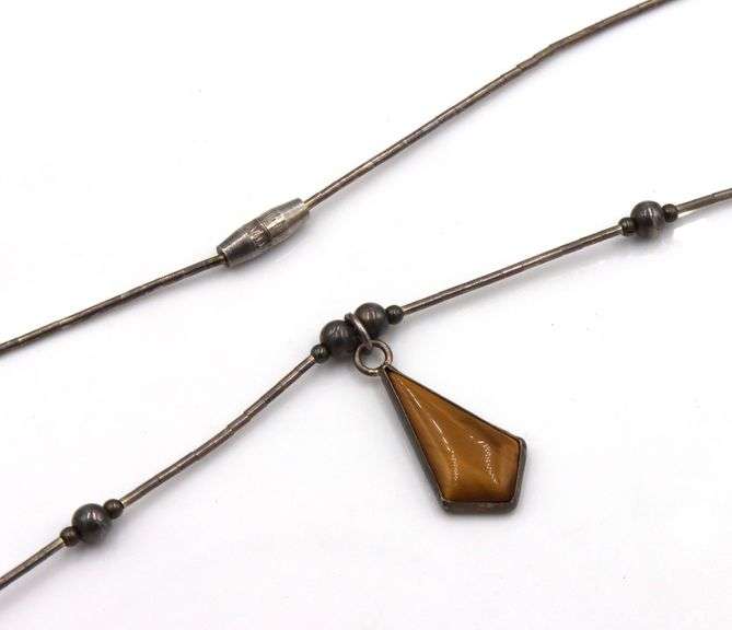 Vintage 925 sterling silver group lot of 4 necklaces