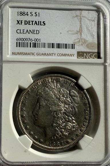 1884 S Morgan Dollar