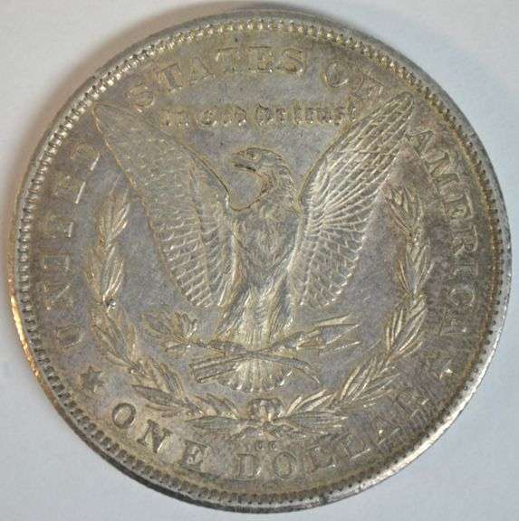 Fully struck near Mint 1878-CC Morgan Silver Dollar