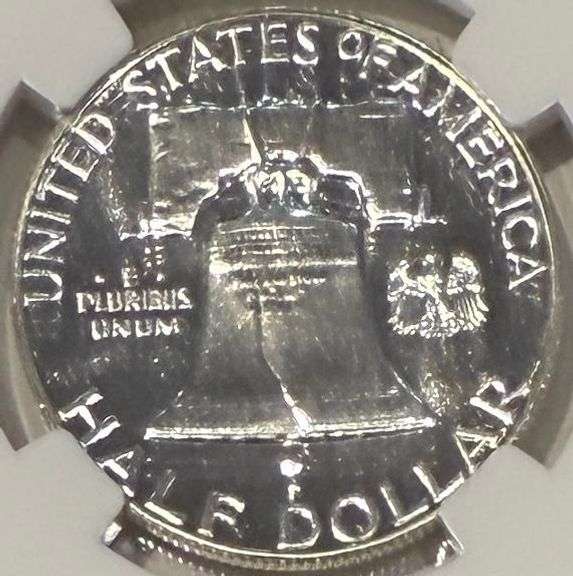 1962 Proof 67 NGC Franklin Half.