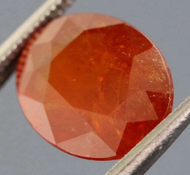 Amazing top red orange 4.37ct Namibian Garnet