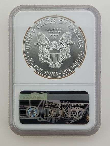 2019 American Silver Eagle, NGC MS69