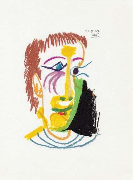 Exclusive Limited Edition Pablo Picasso Lithograph "Le Gout du Bonheur", 1970
