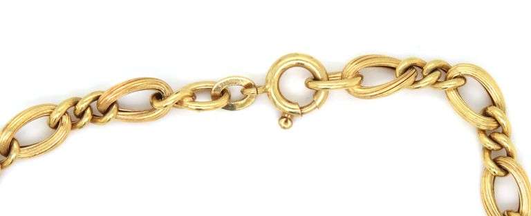 Stylish 18K YG Bracelet