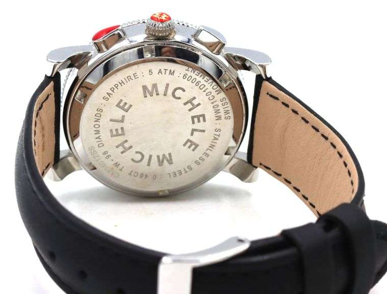 Michele sport Sail chronograph diamond watch