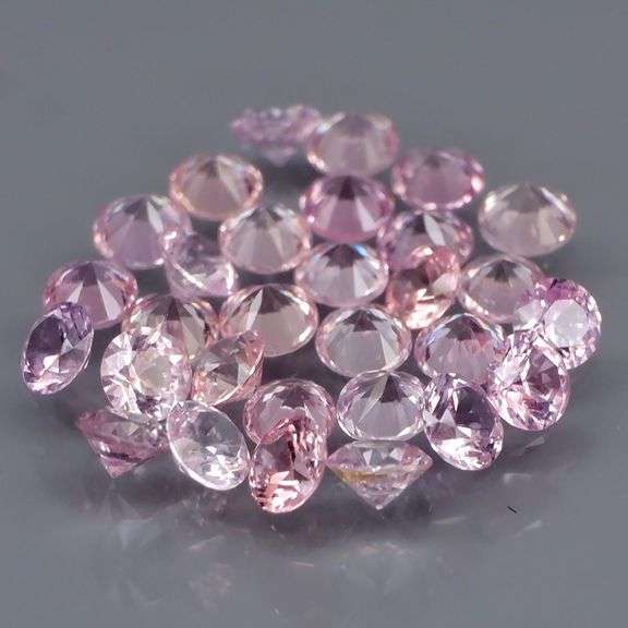 Wow! 2.26cts of baby doll pink UNTREATED Sapphires!