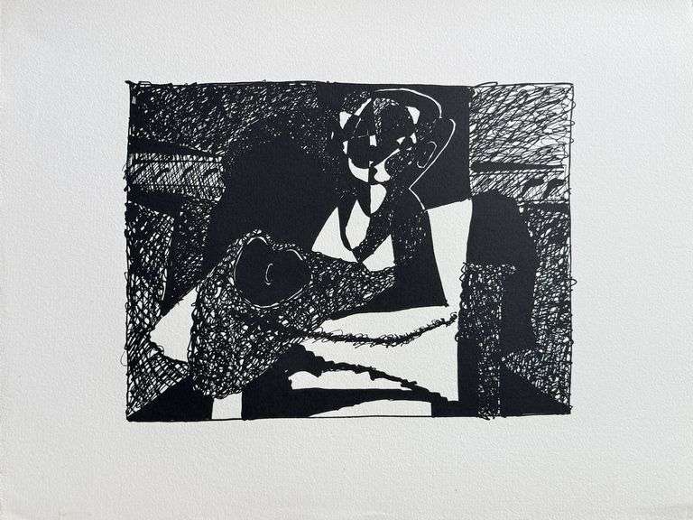 Highly Collectible Picasso Woodcut Circa 1955