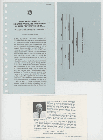 Six (6) Diff. Solid Sterling Silver Sets 3-piece Sets from Franklin Mint. 18 Total Pieces