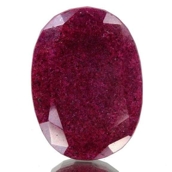 Magnificent Certified Museum Size 1430 Ct Natural Red Ruby Solitaire