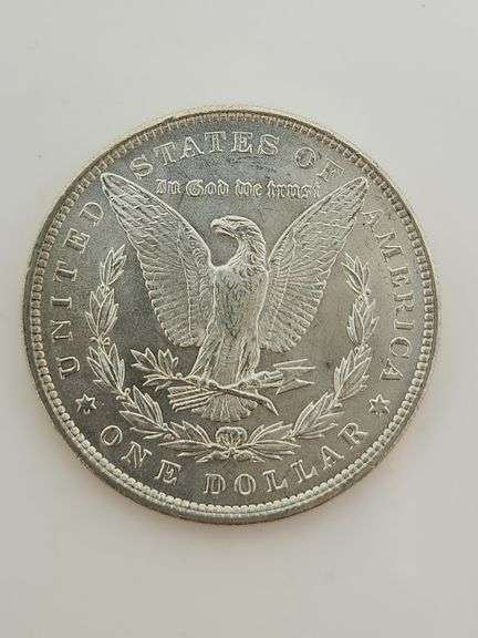 1896 Morgan Silver Dollar, UNC