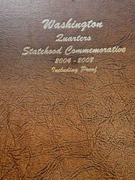 Statehood Quarters Unc & Silver & Clad Proofs 2004-2008.