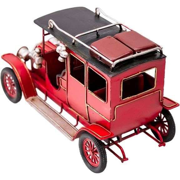 Handcrafted Iron Vintage Farmhouse Truck Collectible