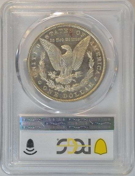 Much better nearly Gem BU 1889 Morgan Silver Dollar. PCGS MS64 P-L surfaces