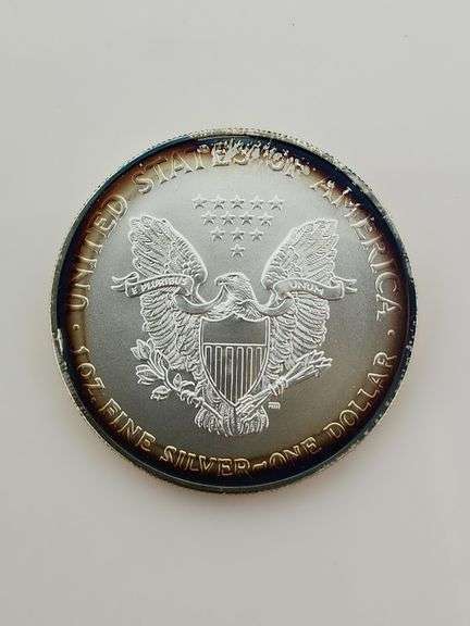 2007 American Silver Eagle, Toned