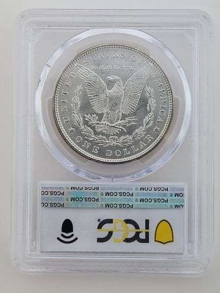 1886 Morgan Silver Dollar, PCGS MS64