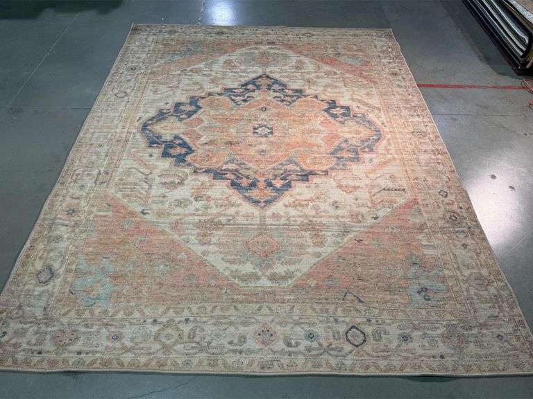 Stunning Vintage Design Rug 8x10