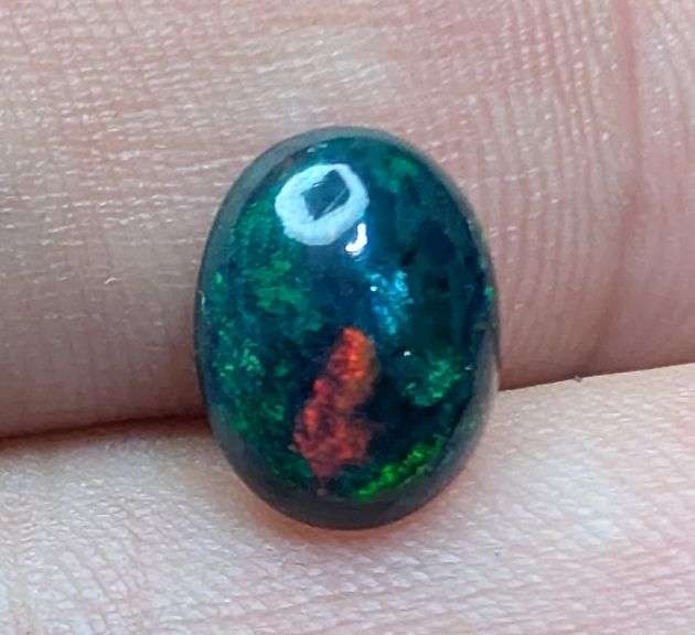 Glistening! 1.10ct Welo Black Opal -UNTREATED!!!