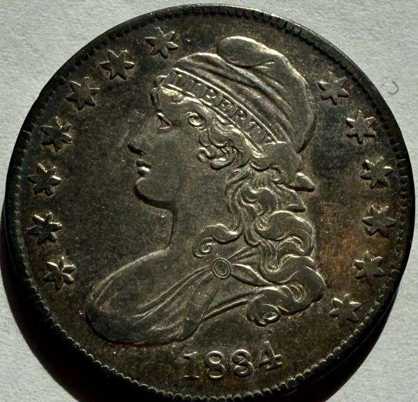 Two Tone 1834 Bust Half