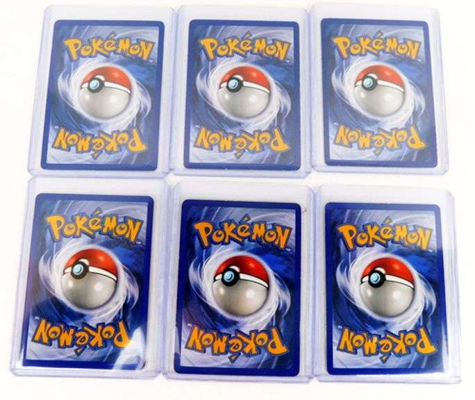 6 Pokémon 1999 1st Edition Cards