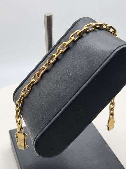 18KT Yellow Gold Link Bracelet