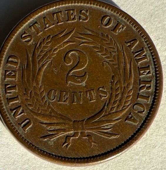 1871 Two Cent Piece